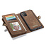 CaseMe - Samsung Galaxy A71  hoesje - 2 in 1 Wallet Book Case - Bruin