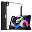 Case2go iPad Air 10.9 (2020) Hoes - Transparante Case - Tri-fold Back Cover - Zwart