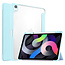 Case2go iPad Air 10.9 (2020) Hoes - Transparante Case - Tri-fold Back Cover - Mint Groen