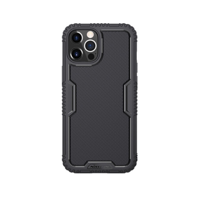 Nillkin - iPhone 12 / iPhone 12 Pro hoes - Tactics Case - Bumper Case - Zwart