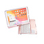 iPad 10.2 2019 / 2020 / 2021 case - QWERTY - Bluetooth Toetsenbord hoes - met Touchpad & Toetsenbord verlichting - 360 graden draaibaar - Rose Goud