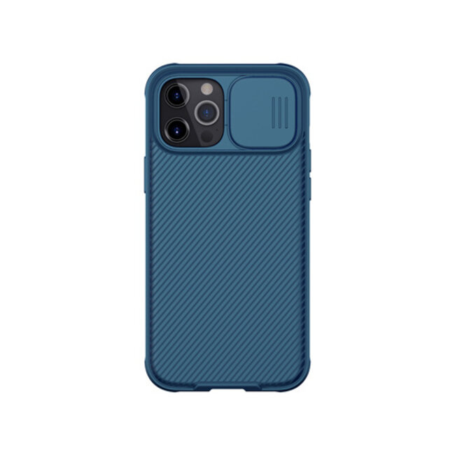 Apple iPhone 12 Pro Max cover - CamShield Pro Armor Case - Blauw