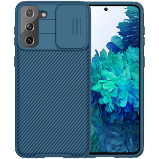 Nillkin Samsung Galaxy S21 Plus Back Cover - CamShield Pro Armor Case - Blauw