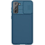 Samsung Galaxy S21 Plus Back Cover - CamShield Pro Armor Case - Blauw