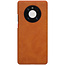 Huawei Mate 40 Pro Plus Hoesje - Qin Leather Case - Flip Cover - Bruin