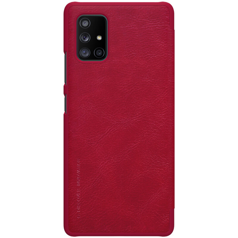 Samsung Galaxy A71 5G Hoesje - Qin Leather Case - Flip Cover - Rood afbeelding