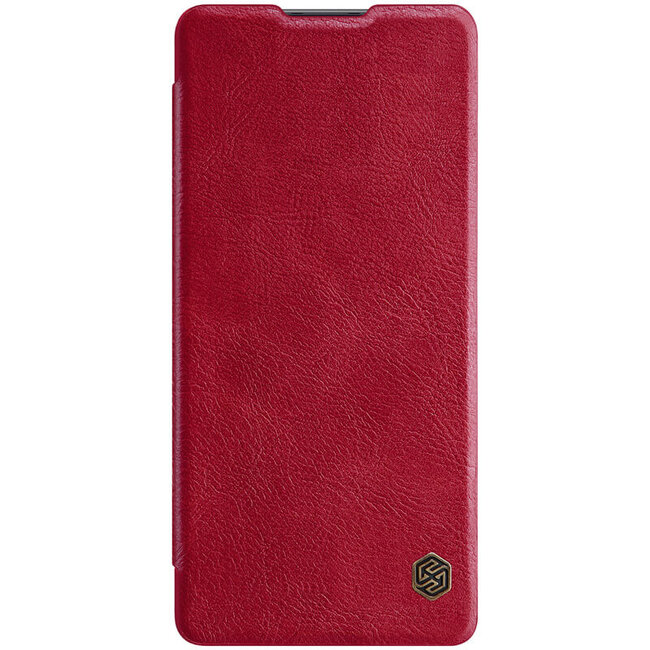 Samsung Galaxy A71 5G Hoesje - Qin Leather Case - Flip Cover - Rood