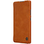 Samsung Galaxy A71 5G Hoesje - Qin Leather Case - Flip Cover - Bruin