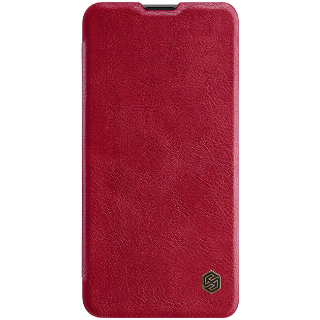 Samsung Galaxy A10s Hoesje - Qin Leather Case - Flip Cover - Rood