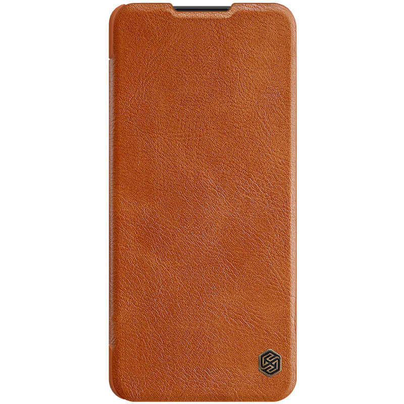 Samsung Galaxy A42 5G Hoesje - Qin Leather Case - Flip Cover- Bruin afbeelding