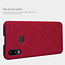 Samsung Galaxy A10s Hoesje - Qin Leather Case - Flip Cover - Rood