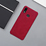 Samsung Galaxy A10s Hoesje - Qin Leather Case - Flip Cover - Rood