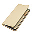 Samsung Galaxy A12 Hoesje - Dux Ducis Skin Pro Book Case - Goud