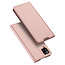 Samsung Galaxy A12 Hoesje - Dux Ducis Skin Pro Book Case - Rosé-Goud
