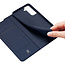 Samsung Galaxy S21 Plus Hoesje - Dux Ducis Skin Pro Book Case - Donker Blauw