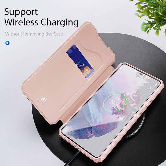 Samsung Galaxy S21+ Hoesje - Dux Ducis Skin X Case - Roze