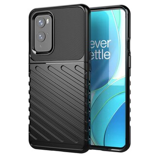 Case2go Case2go - Hoesje geschikt voor OnePlus 9 - Schokbestendige Soft TPU Back Cover - Zwart