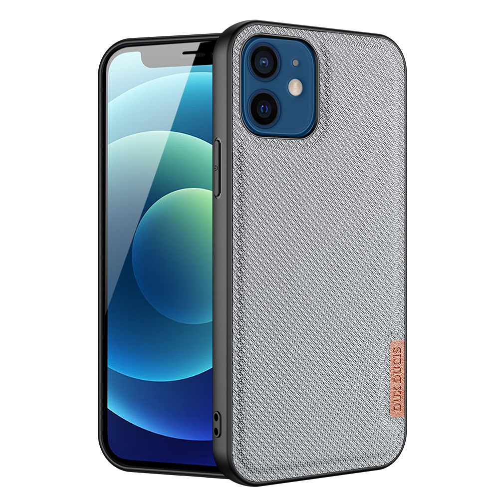 Dux Ducis - iPhone 12 Mini hoesje - Fino Series - Back Cover - Licht Blauw afbeelding