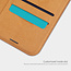 Apple iPhone 12 Pro Max Hoesje - Qin Leather Case - Flip Cover - Bruin