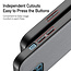 Dux Ducis - Apple iPhone 12 Pro Max hoesje - Fino Series - Back Cover - Licht Blauw