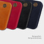 Apple iPhone 12 Mini Hoesje - Qin Leather Case - Flip Cover - Blauw