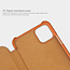 Apple iPhone 11 Pro Max Hoesje - Qin Leather Case - Flip Cover - Bruin