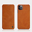 Apple iPhone 11 Pro Max Hoesje - Qin Leather Case - Flip Cover - Bruin