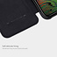 Apple iPhone 11 Pro Max Hoesje - Qin Leather Case - Flip Cover - Zwart