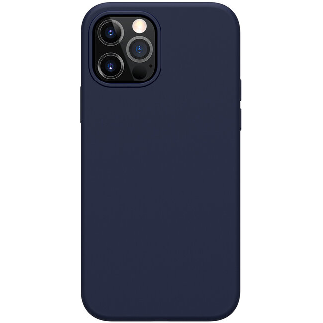 Nillkin - iPhone 12 / 12 Pro Hoesje - Flex Pure Pro Serie - Back Cover - Blauw