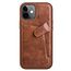 Nillkin - iPhone 12 Mini Hoesje - Aoge Leather Case Serie - Book Case - Bruin