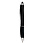 1 Stuks - Touch Pen - 2 in 1 Stylus Pen voor smartphone en tablet - Zwart