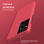 Nillkin - Samsung Galaxy S21 Ultra Hoesje - Super Frosted Shield - Back Cover - Rood