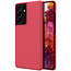 Nillkin - Samsung Galaxy S21 Ultra Hoesje - Super Frosted Shield - Back Cover - Rood