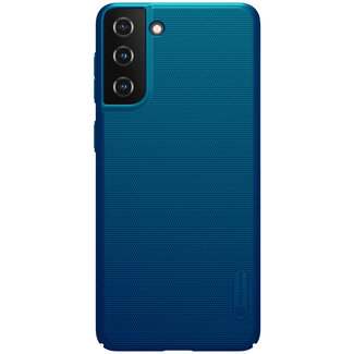 Nillkin Nillkin - Samsung Galaxy S21 Plus Hoesje - Super Frosted Shield - Back Cover - Blauw