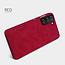 Samsung Galaxy S21 Plus Hoesje - Qin Leather Case - Flip Cover - Rood