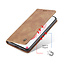 CaseMe - Samsung Galaxy S21 Plus Hoesje - Wallet Book Case - Magneetsluiting - Licht Bruin