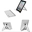 Case2go - Laptop Standaard - Verstelbare Laptopstandaard - Tablet standaard - Universele Tri-pod - tot 15.6 inch - Wit