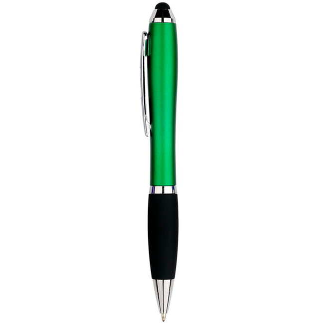 1 Stuks - Touch Pen - 2 in 1 Stylus Pen voor smartphone en tablet - Groen