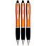 3 Stuks - Touch Pen - 2 in 1 Stylus Pen voor smartphone en tablet - Oranje