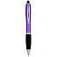 1 Stuks - Touch Pen - 2 in 1 Stylus Pen voor smartphone en tablet - Paars