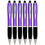 6 Stuks - Touch Pen - 2 in 1 Stylus Pen voor smartphone en tablet - Paars