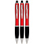 3 Stuks - Touch Pen - 2 in 1 Stylus Pen voor smartphone en tablet - Rood