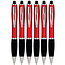 6 Stuks - Touch Pen - 2 in 1 Stylus Pen voor smartphone en tablet - Rood