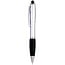 1 Stuks - Touch Pen - 2 in 1 Stylus Pen voor smartphone en tablet - Zilver