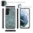 CaseMe - Samsung Galaxy S21 Hoesje - 2 in 1 Back Cover - Blauw