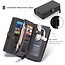 CaseMe - Samsung Galaxy S21 Hoesje - Back Cover en Wallet Book Case - Multifunctioneel - Zwart