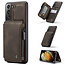 CaseMe CaseMe - Samsung Galaxy S21 Plus Hoesje - Back Cover - met RFID Pasjeshouder - Donker Bruin