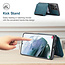 CaseMe - Samsung Galaxy S21 Ultra Hoesje - Back Cover - met RFID Pasjeshouder - Blauw
