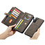 CaseMe - Samsung Galaxy S21 Plus Hoesje - Back Cover en Wallet Book Case - Multifunctioneel - Bruin