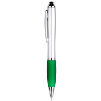 Case2go 1 Stuks - Touch Pen - 2 in 1 Stylus Pen voor smartphone en tablet - Groen
